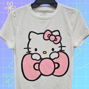 HELLO KITTY T-Shirt Tee Juniors Sanrio NEW T Shirt